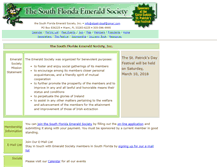 Tablet Screenshot of emeraldsocietysfl.com